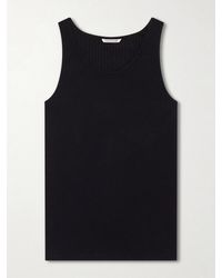 A Kind Of Guise - Tomaso Ribbed Stretch-Cotton Jersey Tank Top - Lyst