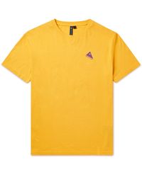 Klättermusen - Nomad Logo-print Cotton-jersey T-shirt - Lyst