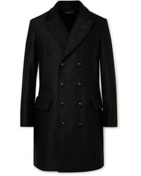 Tom Ford - Double-breasted Cotton-moleskin Coat - Lyst