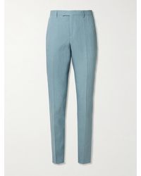 Paul Smith - Tapered Linen Suit Trousers - Lyst