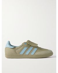 adidas Originals - Humanrace Samba Suede-trimmed Leather Sneakers - Lyst