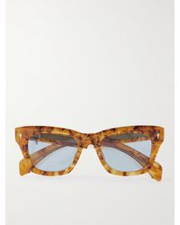 Jacques Marie Mage - Dealan Vintage Square-frame Tortoiseshell Acetate Sunglasses - Lyst