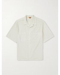 Barena - Solana Camp-collar Cotton-poplin Shirt - Lyst