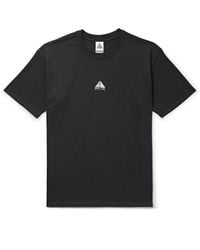 Nike - Acg Logo-Embroidered Dri-Fit T-Shirt - Lyst