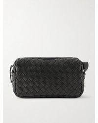 Officine Creative - Armour 014 Woven Leather Wash Bag - Lyst