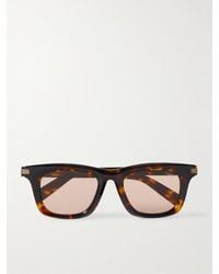 ZEGNA - Square-Frame Acetate Sunglasses - Lyst