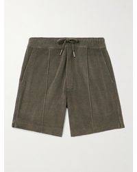 Tom Ford - Gerade geschnittene Shorts aus Baumwollfrottee - Lyst