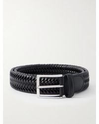 Rubinacci - 3.5Cm Woven Leather Belt - Lyst