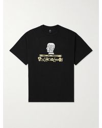 Brain Dead - Printed Cotton-jersey T-shirt - Lyst