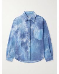 ERL - Tie-Dyed Cotton-Corduroy Shirt - Lyst