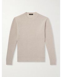 Slowear - Ribbed Cashmere Sweater - Lyst