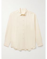 The Row - Miller Silk Shirt - Lyst