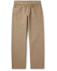 Massimo Alba - Oceano Straight-Leg Selvedge Jeans - Lyst