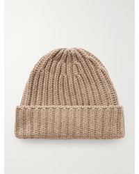 STÒFFA - Ribbed Cashmere Beanie - Lyst