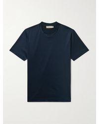 Canali - T-Shirt aus Baumwoll-Jersey - Lyst