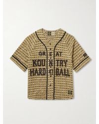 Kapital - Great Kountry Appliquéd Tweed Shirt - Lyst