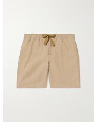Orlebar Brown - Alex Straight-Leg Linen Drawstring Shorts - Lyst