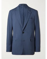 Dunhill - Travel Unstructured Wool Suit Jacket - Lyst