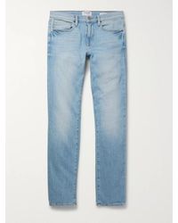 FRAME - L'Homme Slim-Fit Denim Jeans - Lyst