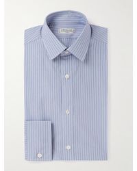 Charvet - Hemd aus gestreiftem Baumwoll-Oxford - Lyst