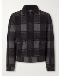 RRL - Raston Checked Wool Jacket - Lyst