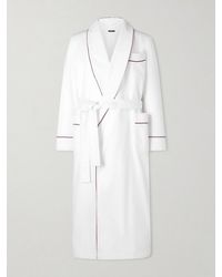Tom Ford - Piped Silk Robe - Lyst