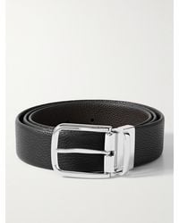 Anderson's - 3.5Cm Reversible Full-Grain Leather Belt - Lyst