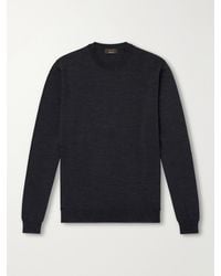 Slowear - Zanone Slim-Fit Flexwool Sweater - Lyst
