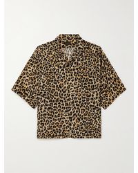 Kapital - Convertible-collar Leopard-print Voile Shirt - Lyst