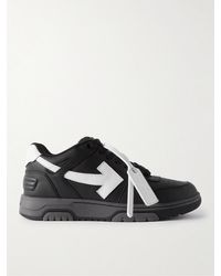 Off-White c/o Virgil Abloh - Out Of Office Sneakers aus Leder - Lyst