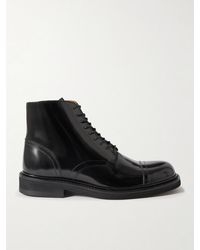 MR P. - Jacques Glossed-Leather Boots - Lyst
