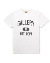 GALLERY DEPT. - Art Dept Logo-print Cotton-jersey T-shirt - Lyst