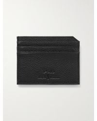 Polo Ralph Lauren - Kartenetui aus vollnarbigem Leder mit Logoprägung - Lyst