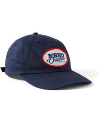 Neighborhood - Logo-appliquéd Cotton-twill Baseball Cap - Lyst