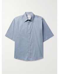 Acne Studios - Sandrok Oversized Cotton-blend Poplin Shirt - Lyst