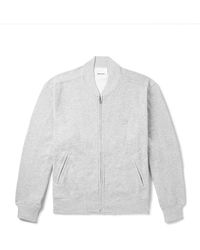 Isabel Marant - Logo-Embroidered Organic Cotton-Blend Jersey Zip-Up Sweatshirt - Lyst