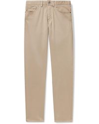 Peter Millar - Ultimate Stretch Cotton And Modal-blend Sateen Trousers - Lyst