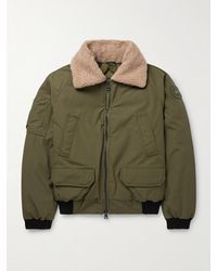 Canada Goose - Chilliwack Recycled Wool-Blend Fleece And Shell Down Bomber Jacket - Lyst