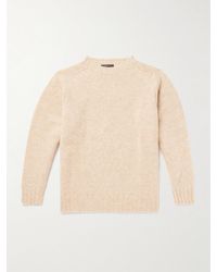 Beams Plus - Shaggy Bernard Wool Sweater - Lyst