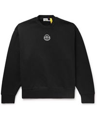Moncler Genius - Roc Nation By Jay-z Logo-print Cotton-jersey Sweatshirt - Lyst
