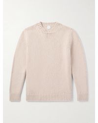 Eleventy - Slim-Fit Wool Sweater - Lyst