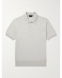 Tom Ford - Slim-fit Sea Island Cotton Polo Shirt - Lyst