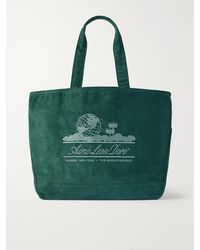 Aimé Leon Dore - Logo-Embroidered Cotton-Corduroy Tote - Lyst