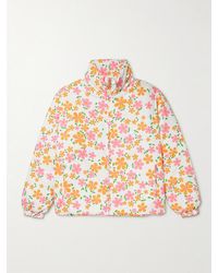 ERL - Floral-Print Shell Down Jacket - Lyst