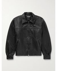 FRIZMWORKS - Distressed Leather Jacket - Lyst