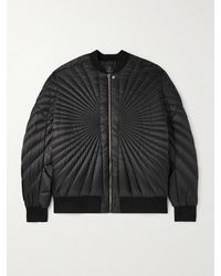 Rick Owens - Moncler Oversized Padded Quilted Shell Bomber Jacket - Lyst