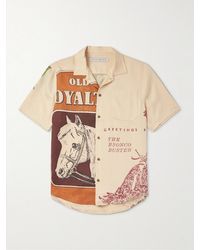 One Of These Days - Loyalty Camp-collar Printed Lyocell-twill Shirt - Lyst