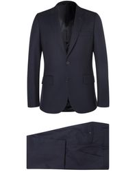 Paul Smith - Navy A Suit To Travel In Soho Slim-fit Wool Suit - Lyst