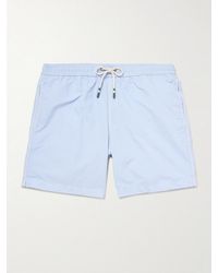 Hartford - Slim-Fit Mid-Length Swim Shorts - Lyst