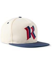 Rhude - Logo-embroidered Appliquéd Twill Baseball Cap - Lyst